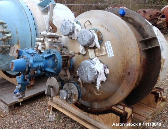 Used Pfaudler Glass Lined Reactor, 200 Gallon