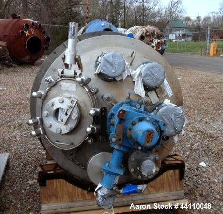 Used Pfaudler Glass Lined Reactor, 200 Gallon