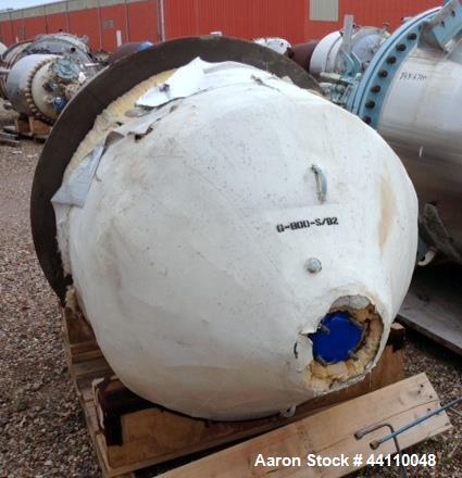 Used Pfaudler Glass Lined Reactor, 200 Gallon