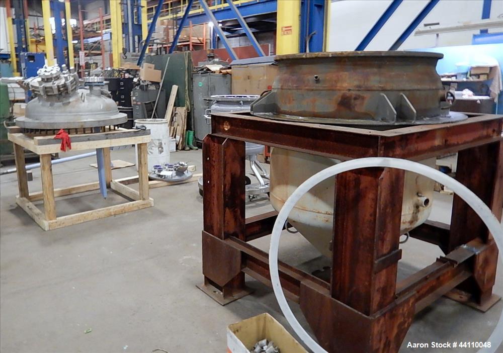 Used Pfaudler Glass Lined Reactor, 200 Gallon