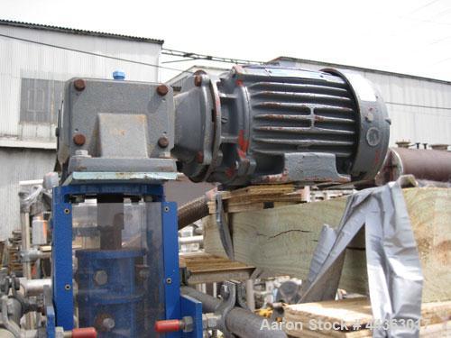 Used Pfaudler Glass Lined Kilo Reactor, 10 gallon glass lined body approximately 18" diameter x 12" straight side, dish bottom, QVF borosilicate glass top, rated 25 psi at 450 F internal, jacketed fo...