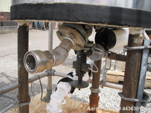 Used Pfaudler Glass Lined Kilo Reactor, 10 gallon glass lined body approximately 18" diameter x 12" straight side, dish bottom, QVF borosilicate glass top, rated 25 psi at 450 F internal, jacketed fo...