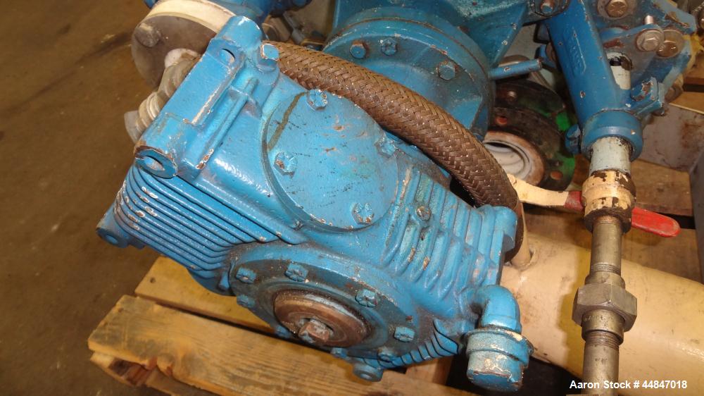 Used 20 Gallon Pfaudler Clamp Top Glass Lined Reactor