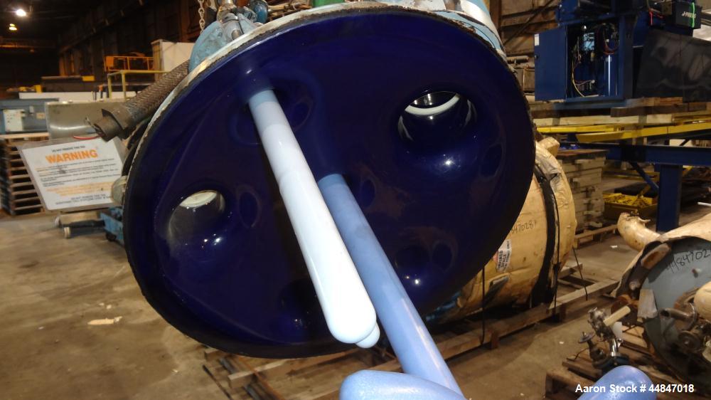 Used 20 Gallon Pfaudler Clamp Top Glass Lined Reactor