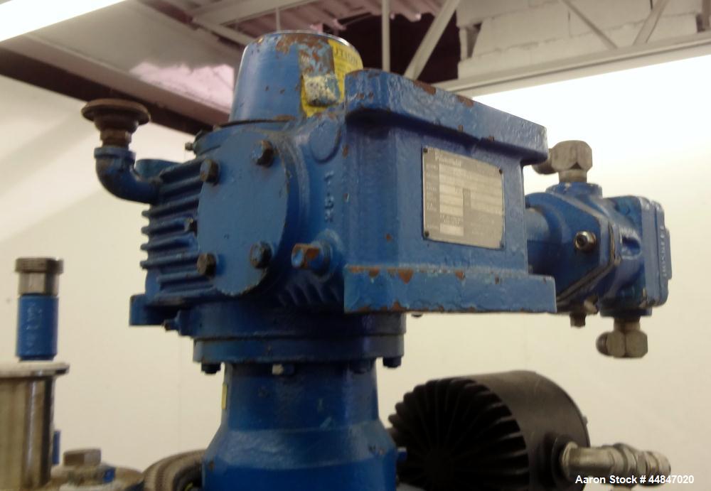 Used 30 Gallon Pfaudler Clamp Top Glass Lined Reactor