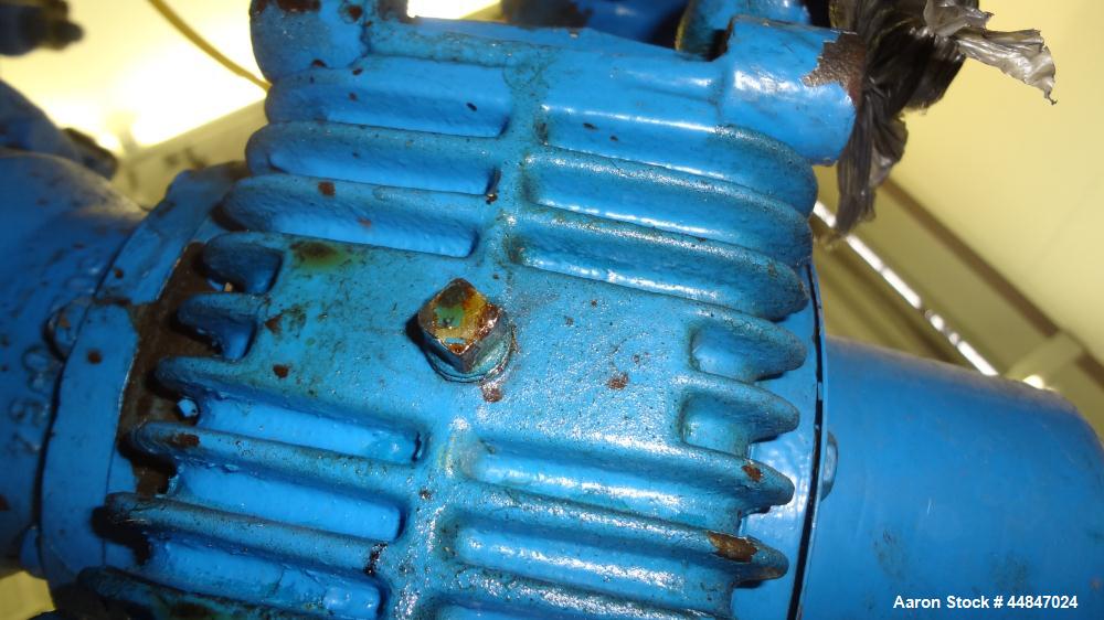 Used 100 Gallon Pfaudler Clamp Top Glass Lined Reactor 