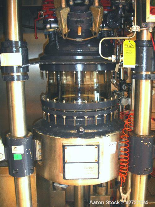 Used- 70 Liter R & M Italia Glass Reactor Train