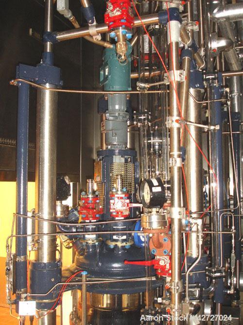 Used- 70 Liter R & M Italia Glass Reactor Train
