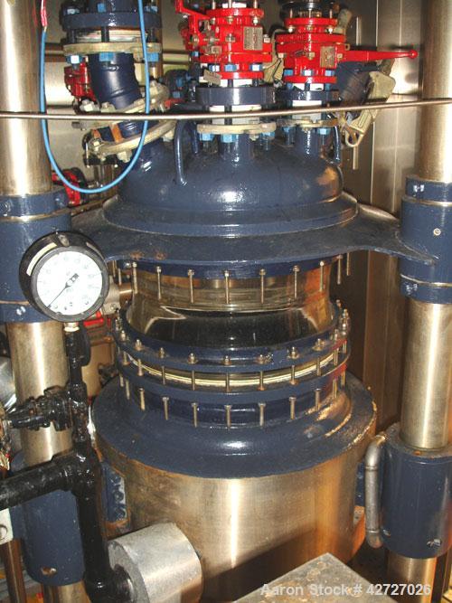 Used 100 Liter R & M Italia Glass Reactor Train