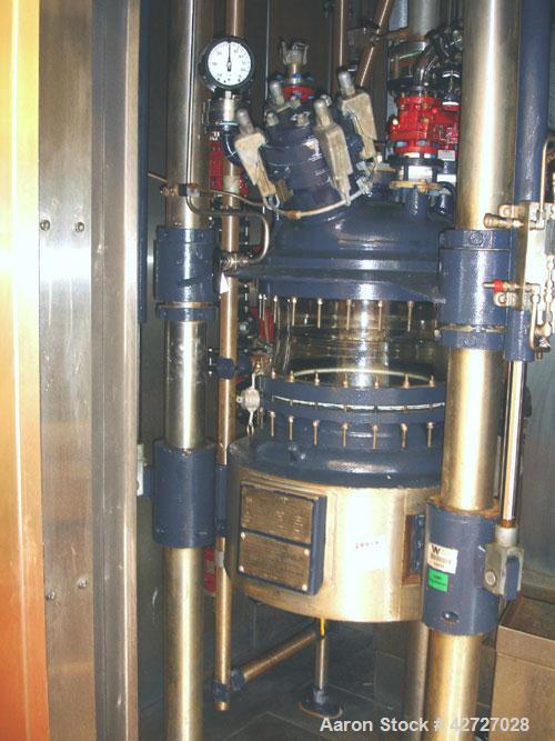Used 70 Liter R & M Italia Glass Reactor Train
