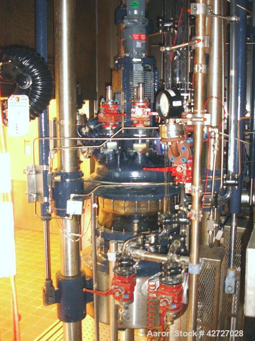 Used 70 Liter R & M Italia Glass Reactor Train
