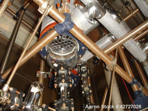 Used 70 Liter R & M Italia Glass Reactor Train