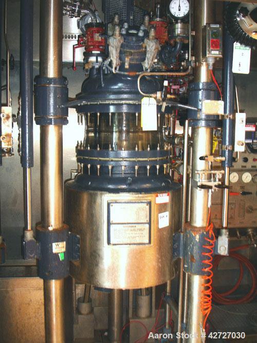 Used 100 Liter R & M Italia Glass Reactor Train