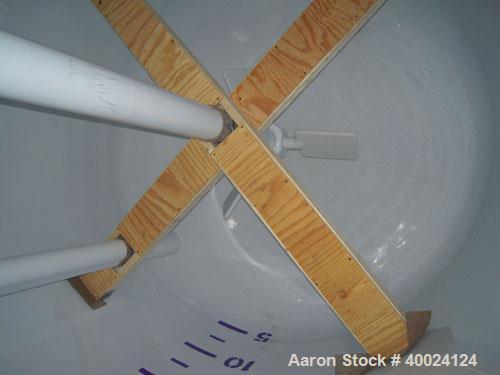 Used Dedietrich SA Glass Lined Lethal Service Reactor, 3000 gallon, 3009 white glass with calibration lines. Approximately 98" diameter x 76" straight side, dished top and bottom. Internal rated 100/...