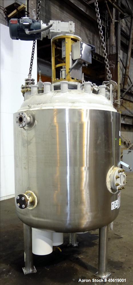 Used 400 Gallon Tycon Technologies Glass Lined Reactor