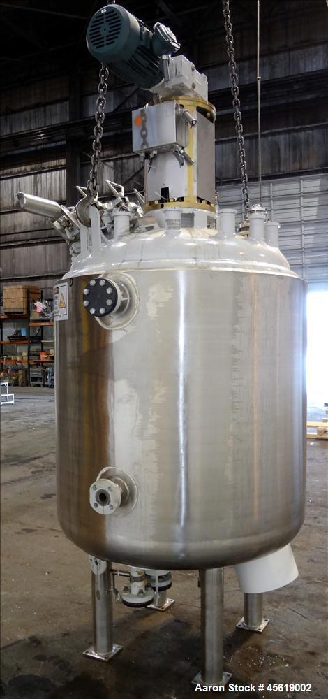 Used 400 Gallon Tycon Technologies Glass Lined Reactor