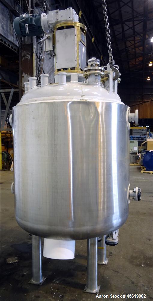 Used 400 Gallon Tycon Technologies Glass Lined Reactor