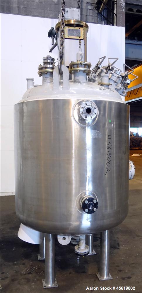 Used 400 Gallon Tycon Technologies Glass Lined Reactor