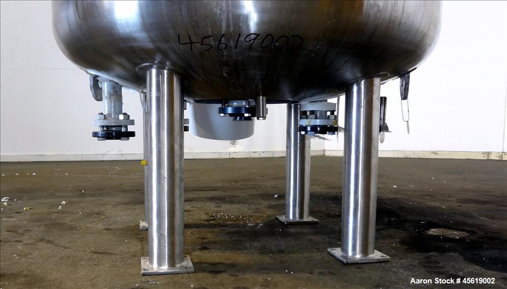 Used 400 Gallon Tycon Technologies Glass Lined Reactor