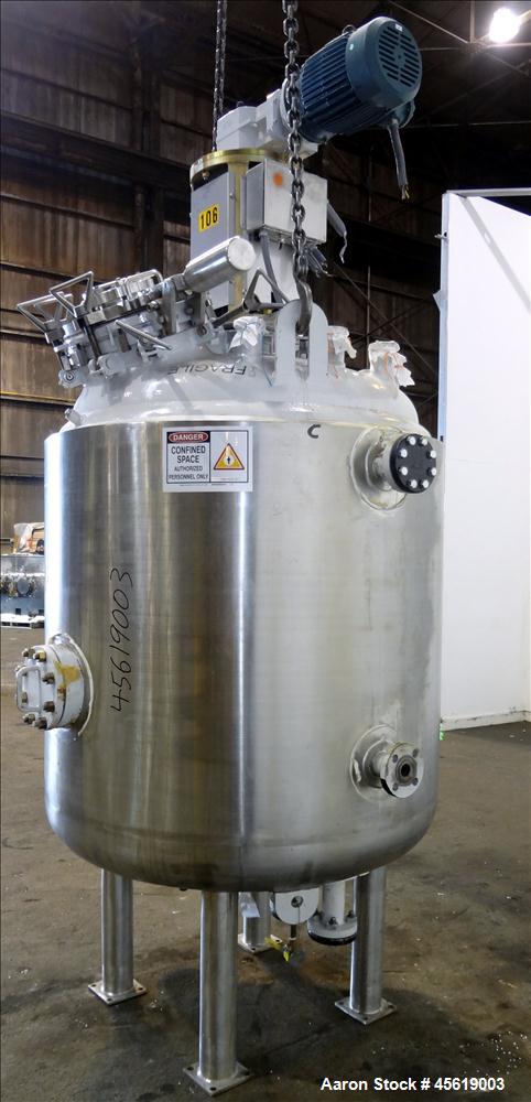 Used 400 Gallon Tycon Technologies Glass Lined Reactor