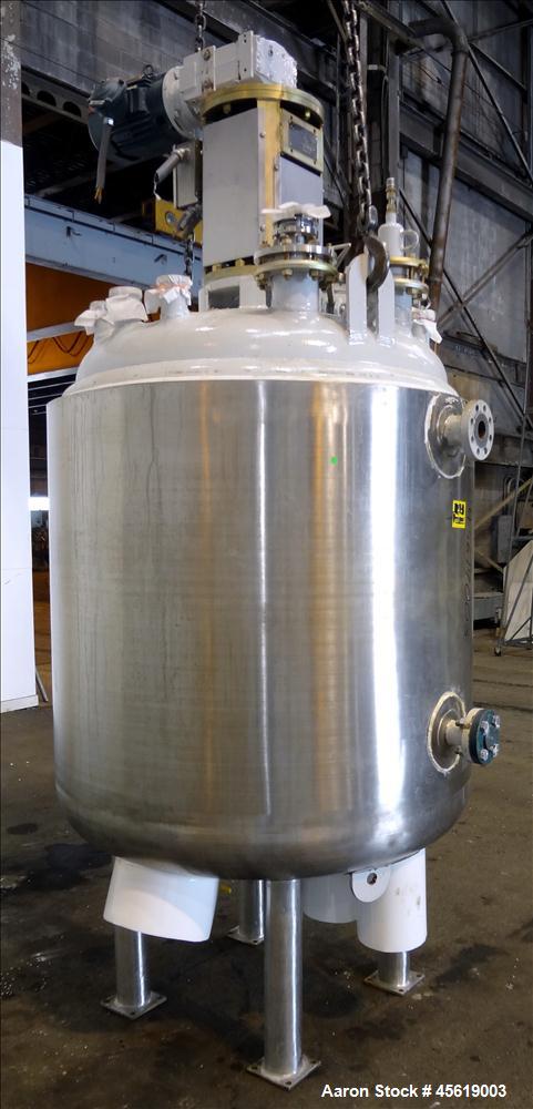 Used 400 Gallon Tycon Technologies Glass Lined Reactor