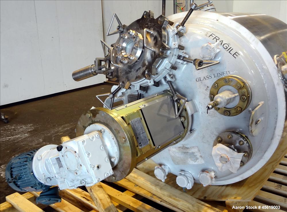 Used 400 Gallon Tycon Technologies Glass Lined Reactor