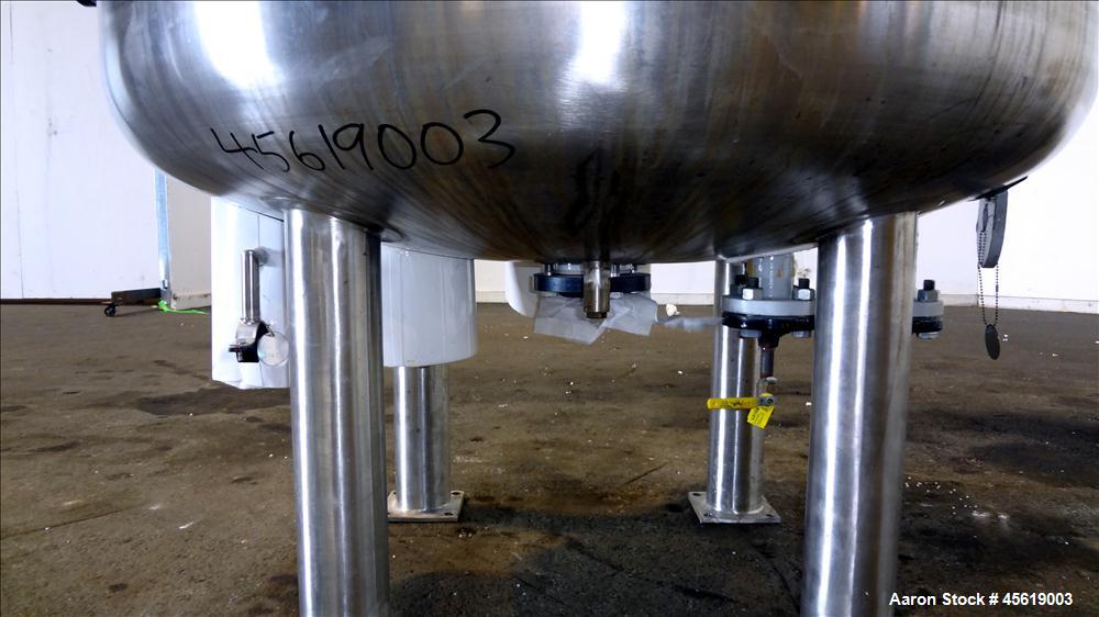 Used 400 Gallon Tycon Technologies Glass Lined Reactor