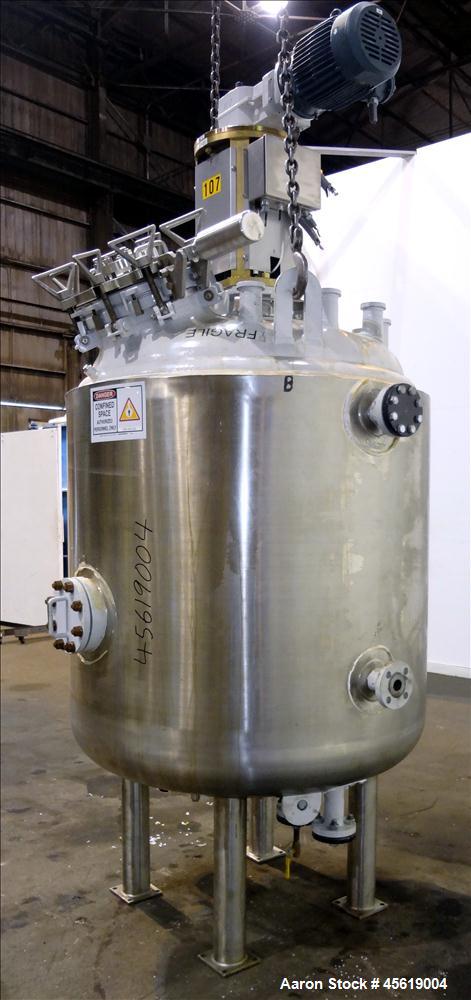 Used 400 Gallon Tycon Technologies Glass Lined Reactor