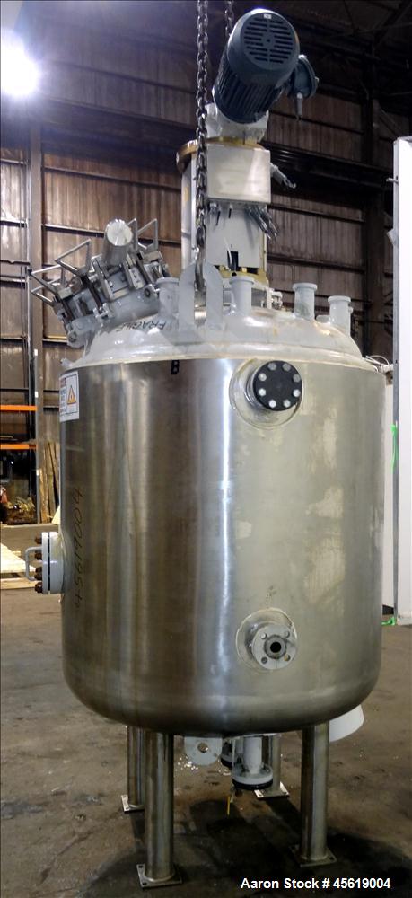 Used 400 Gallon Tycon Technologies Glass Lined Reactor
