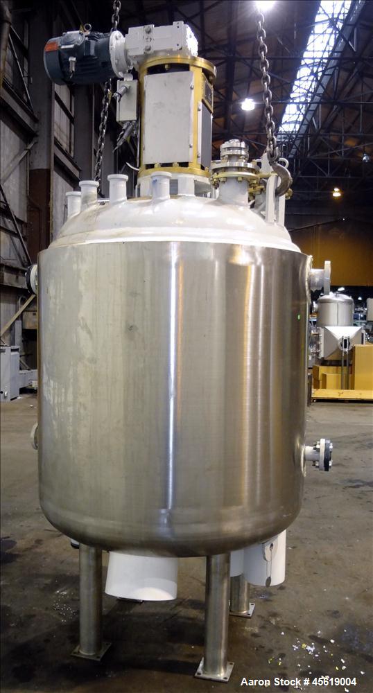 Used 400 Gallon Tycon Technologies Glass Lined Reactor
