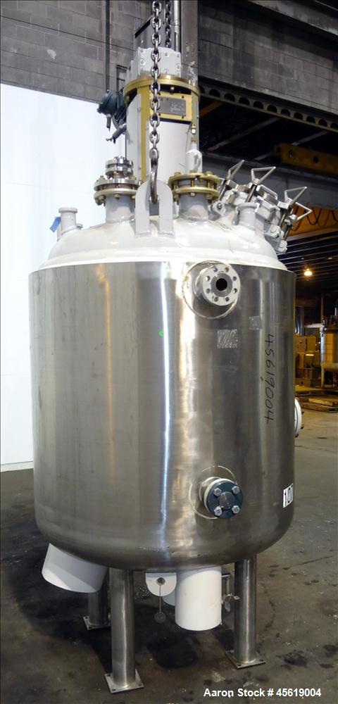 Used 400 Gallon Tycon Technologies Glass Lined Reactor