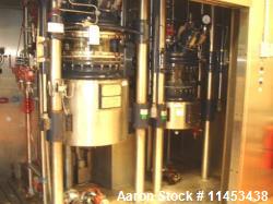 reactor de vidrio R & M Italia de 160 litros usado con reactor revestido de vidrio de 160 litros, pl...