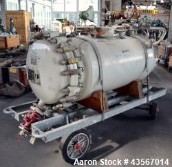 Used- De Dietrich Glass Lined Reactor, 670 Liter (177 Gallon)