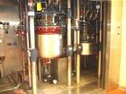 Used- R & M 160 Liter Italia Glass Reactor Train with 160 Liter Glass Lined Reactor.  Removable dish top, dish bottom, inter...