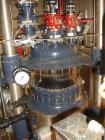 Used- R & M 160 Liter Italia Glass Reactor Train with 160 Liter Glass Lined Reactor.  Removable dish top, dish bottom, inter...