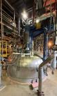 Used 5,000 Gallon 3V Tech Glass-Lined Reactor – 90 PSI – Jacketed – Full Vacuum – 4-Blade Agitator – 2013