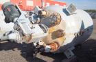 Used Pfaudler K Series Glass Lined Reactor, 1000 gallon, 9115 blue glass. Approximately 5' diameter x 6' straight side, dished top and bottom. Internal rated 125/fv at 450 deg.f., jacket rated 100/fv...