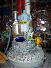 Used-Used: Pfaudler glass lined reactor, 1000 gallon, 9115 blue glass. Approximately 60