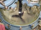 Used Buchi Glass Reactor, 30 Liter (7.9 Gallon). Internal rated +0.5/-1.0 bar at +200/-50 degrees C, jacket rated +10/-1.0 bar at +200/-60 degrees C. Bolted glass dished top, welded glass-lined (whit...