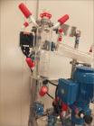 Unused Buchi Glass Mini Pilot 10  System consisting of: Glass reactor vessel 10 litres, stirrer unit, scaffolding complete , stainless steel (floor version) documentation, assembled.  Dimensions 1.9 ...