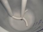 Used DeDietrich Clamp Top Glass Lined Reactor, 100 gallon, 3009 white glass with calibration lines, vertical. Approximately 30’’ diameter x 30’’ straight side, dished bolt on top, dish bottom. Intern...