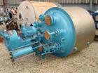Used Dedietrich Glass Lined Reactor, 300 Gallon, Model SA-300, Type 3008 Blue Glass, Vertical. Internal rated 100/FV psi at500 degrees F. Jacket rated 100 psi at 500 degrees F. Philadelphia model PTE...