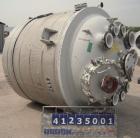 Used De Dietrich Closed Top Glass Lined Reactor Body, 750 gallon, 3009 white glass with calibration lines. Approximately 61'' diameter x 60'' straight side, dished top and bottom. Internal rated 150/...