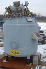 USED: Dedietrich glass lined reactor, 300 gallon, model SA-300. 48