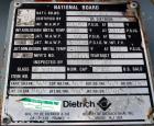 USED: Dedietrich glass lined reactor, 300 gallon, model SA-300. 48