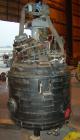 USED: Dedietrich 300 gallon glass lined reactor, model SA-300. Type 3009 glass. 48