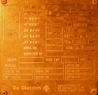 USED: Dedietrich 300 gallon glass lined reactor, model SA-300. Type 3009 glass. 48