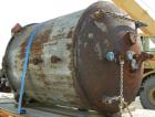 Used DeDietrich Glass Lined Reactor, 2000 Gallon, 3009 Blue Glass. Approximately 78