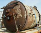 Used DeDietrich Glass Lined Reactor, 2000 Gallon, 3009 Blue Glass. Approximately 78