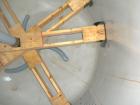 Used De Dietrich Glass Lined Reactor, 3000 gallon, model SA, 3009 white glass with calibration lines, vertical. Approximately 98'' diameter x 76'' straight side, dished top and bottom. Internal rated...